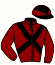 casaque portée par Bails Mlle L. jockey du cheval de course VESINABA, information pmu ZETURF
