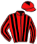 casaque portée par Crastus A. jockey du cheval de course CARDINALE, information pmu ZETURF casaque portée par Crastus A. jockey du cheval de course CARDINALE, information pmu ZETURF