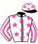 casaque portée par Boisseau L. jockey du cheval de course JOYEUX MALPIC, information pmu ZETURF casaque portée par Boisseau L. jockey du cheval de course JOYEUX MALPIC, information pmu ZETURF