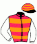 casaque portée par Demuro C. jockey du cheval de course PRIMO VIOLINO, information pmu ZETURF casaque portée par Demuro C. jockey du cheval de course PRIMO VIOLINO, information pmu ZETURF