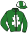 casaque portée par Bonnefoy A. jockey du cheval de course ROI DE PRINTEMPS, information pmu ZETURF casaque portée par Bonnefoy A. jockey du cheval de course ROI DE PRINTEMPS, information pmu ZETURF