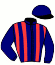casaque portée par Besnier H. jockey du cheval de course TORPEN, information pmu ZETURF casaque portée par Besnier H. jockey du cheval de course TORPEN, information pmu ZETURF