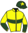 casaque portée par Bachelot T. jockey du cheval de course CLIFFS OF MOHER, information pmu ZETURF