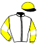 casaque portée par Guyon M. jockey du cheval de course LOU MAN, information pmu ZETURF casaque portée par Guyon M. jockey du cheval de course LOU MAN, information pmu ZETURF