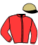 casaque portée par Boutin Hug. jockey du cheval de course MARLOWE, information pmu ZETURF