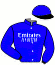 casaque portée par Barzalona M. jockey du cheval de course ADORE BLUE, information pmu ZETURF