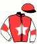 casaque portée par Crublet E. jockey du cheval de course ULTIMATE FIGHT, information pmu ZETURF