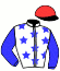 casaque portée par Non Partant jockey du cheval de course SOHO VICKY, information pmu ZETURF