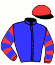 casaque portée par Velon Mlle M. jockey du cheval de course AGILE, information pmu ZETURF casaque portée par Velon Mlle M. jockey du cheval de course AGILE, information pmu ZETURF