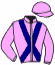 casaque portée par Vilchien A. jockey du cheval de course MANDARB, information pmu ZETURF casaque portée par Vilchien A. jockey du cheval de course MANDARB, information pmu ZETURF