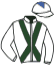 casaque portée par Mendizabal I. jockey du cheval de course SWEEP AWAY, information pmu ZETURF casaque portée par Mendizabal I. jockey du cheval de course SWEEP AWAY, information pmu ZETURF