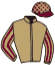 casaque portée par Moutard Jer. jockey du cheval de course LADELONETTE, information pmu ZETURF