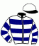 casaque portée par Bachelot T. jockey du cheval de course LE FREINAY, information pmu ZETURF casaque portée par Bachelot T. jockey du cheval de course LE FREINAY, information pmu ZETURF