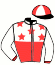 casaque portée par Trullier T. jockey du cheval de course DELSHEER, information pmu ZETURF casaque portée par Trullier T. jockey du cheval de course DELSHEER, information pmu ZETURF