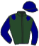 casaque portée par Trullier T. jockey du cheval de course CLASH ROYALE, information pmu ZETURF casaque portée par Trullier T. jockey du cheval de course CLASH ROYALE, information pmu ZETURF