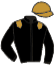 casaque portée par Pouchin A. jockey du cheval de course AUDELADESETOILES, information pmu ZETURF