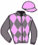 casaque portée par Thomas Ron. jockey du cheval de course COOLMEEN ROYAL, information pmu ZETURF