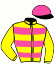 casaque portée par Mangione R. jockey du cheval de course MAJOR OAK, information pmu ZETURF casaque portée par Mangione R. jockey du cheval de course MAJOR OAK, information pmu ZETURF