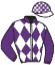 casaque portée par Levey S. jockey du cheval de course MIRADOR, information pmu ZETURF