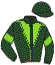 casaque portée par Moore Rya. L. jockey du cheval de course WHISTLEJACKET, information pmu ZETURF