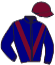 casaque portée par Demuro C. jockey du cheval de course IRONICO, information pmu ZETURF casaque portée par Demuro C. jockey du cheval de course IRONICO, information pmu ZETURF