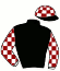 casaque portée par Meyer Mlle M. jockey du cheval de course KARELIA, information pmu ZETURF casaque portée par Meyer Mlle M. jockey du cheval de course KARELIA, information pmu ZETURF
