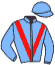 casaque portée par Soumillon C. jockey du cheval de course BULLACE, information pmu ZETURF casaque portée par Soumillon C. jockey du cheval de course BULLACE, information pmu ZETURF