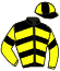 casaque portée par Orr Osi. jockey du cheval de course ECUREUIL SECRET, information pmu ZETURF