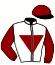 casaque portée par Juteau R. jockey du cheval de course KIM KARALA, information pmu ZETURF casaque portée par Juteau R. jockey du cheval de course KIM KARALA, information pmu ZETURF