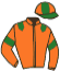 casaque portée par Hardouin E. jockey du cheval de course NOUR AYA, information pmu ZETURF casaque portée par Hardouin E. jockey du cheval de course NOUR AYA, information pmu ZETURF