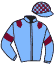 casaque portée par Guyon M. jockey du cheval de course PAX ROMANA, information pmu ZETURF casaque portée par Guyon M. jockey du cheval de course PAX ROMANA, information pmu ZETURF