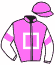 casaque portée par Crastus A. jockey du cheval de course SELF MADE, information pmu ZETURF casaque portée par Crastus A. jockey du cheval de course SELF MADE, information pmu ZETURF
