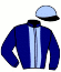 casaque portée par Boutin Hug. jockey du cheval de course ITAEWON, information pmu ZETURF casaque portée par Boutin Hug. jockey du cheval de course ITAEWON, information pmu ZETURF