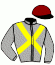 casaque portée par Mendizabal I. jockey du cheval de course MONARCH HUNZA, information pmu ZETURF casaque portée par Mendizabal I. jockey du cheval de course MONARCH HUNZA, information pmu ZETURF
