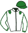casaque portée par Piccone T. jockey du cheval de course NARGIZ, information pmu ZETURF casaque portée par Piccone T. jockey du cheval de course NARGIZ, information pmu ZETURF