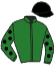 casaque portée par Madamet A. jockey du cheval de course GHOUFRANN, information pmu ZETURF casaque portée par Madamet A. jockey du cheval de course GHOUFRANN, information pmu ZETURF