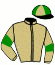 casaque portée par Meury G. jockey du cheval de course LE TYCOON, information pmu ZETURF casaque portée par Meury G. jockey du cheval de course LE TYCOON, information pmu ZETURF