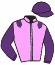 casaque portée par Werle A. jockey du cheval de course PERLI CHOPE, information pmu ZETURF