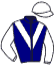 casaque portée par Veron F. jockey du cheval de course I LOVE CHACHA, information pmu ZETURF