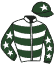 casaque portée par Santangelo C. jockey du cheval de course KENDLY, information pmu ZETURF casaque portée par Santangelo C. jockey du cheval de course KENDLY, information pmu ZETURF