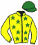 casaque portée par Nomis L. jockey du cheval de course CERVINIA, information pmu ZETURF casaque portée par Nomis L. jockey du cheval de course CERVINIA, information pmu ZETURF