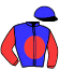 casaque portée par Charron J. jockey du cheval de course CHUCK BERRY, information pmu ZETURF