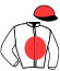 casaque portée par Lecomte D. jockey du cheval de course GITAN DU GITE (AQ), information pmu ZETURF