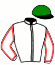 casaque portée par Journiac H. jockey du cheval de course FRASIER (FR), information pmu ZETURF