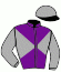 casaque portée par Bachelot T. jockey du cheval de course AMERICAN SAINT (FR), information pmu ZETURF