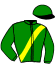 casaque portée par Masschaele Ph. jockey du cheval de course HAMILTON SPORT, information pmu ZETURF
