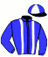 casaque portée par Servier Tom jockey du cheval de course NORMANDY BEECH, information pmu ZETURF