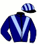casaque portée par Lestrade B. jockey du cheval de course KATANA ONE, information pmu ZETURF