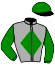 casaque portée par Marie B. jockey du cheval de course GORBI, information pmu ZETURF