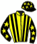 casaque portée par Bazire P. jockey du cheval de course INARO, information pmu ZETURF casaque portée par Bazire P. jockey du cheval de course INARO, information pmu ZETURF